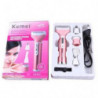 Kemei Kemei 4 in 1 Electric Women Facial and Body Epilator for Nose and Ear Eyebrows