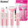 Kemei Kemei 4 in 1 Electric Women Facial and Body Epilator for Nose and Ear Eyebrows