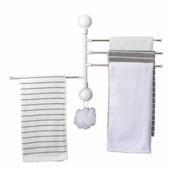 Towel Bar Brushed Finish Easy to Install Weapons and Self Adhesive