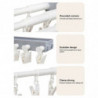 Foldable Windproof Wall Mounted Storage Hanger 20 Hooks