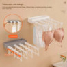 Foldable Windproof Wall Mounted Storage Hanger 20 Hooks