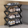 4-Tier Bamboo Shoe Rack