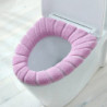 Toilet Seat Cover Warm Soft Machine Washable Bathroom