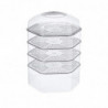 Multilayer Clear Food Cover, Kitchen Insulation Dish Cover Food Storage Box