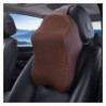 Memory Foam Car Headrest Pillow Massage Seat Back