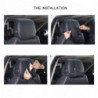 Memory Foam Car Headrest Pillow Massage Seat Back