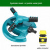 Garden Sprinkler, Automatic Lawn Water Sprinkler 360 Degree