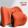 2 PCS - HEADREST, PREMIUM CAR LUMBAR PILLOW