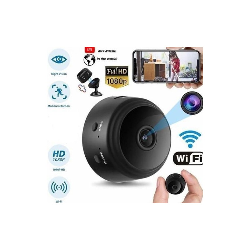 APP HD 1080P A9 WiFi Mini caméras IP Micro caméscope téléphone