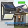 100 LED Solar Light with Motion Sensor, Wireless Security Device