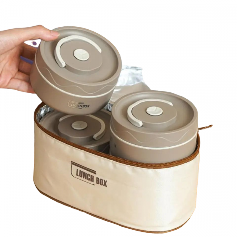 Portable Stainless Steel Lunch Box