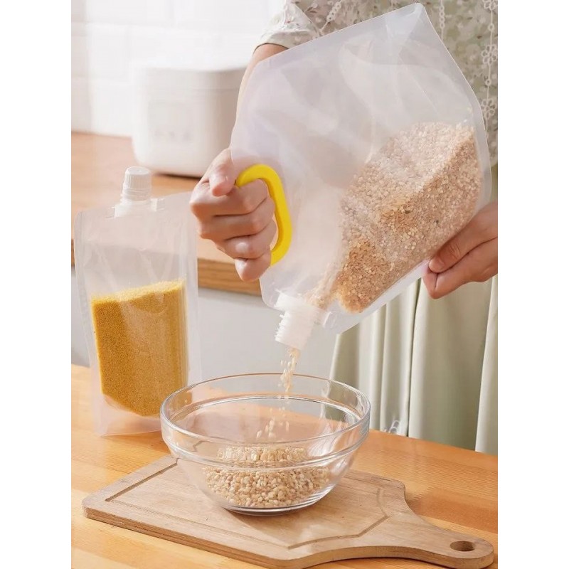 Transparent Sealed Bag for Grains