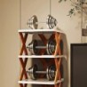 Vertical shoe racks