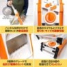 Multi-Function Plastic Adjustable Safe Hand Press Vegetable and Fruit Slicer