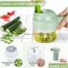 Vegetable Tools 4 In 1 Handheld Electric Slicer