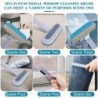 4-in-1 window screen cleaning tool and hook set