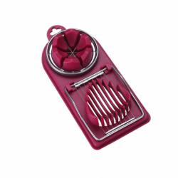 Stainless steel egg cutter, multifunctional egg slicer