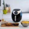 LED Touch Screen Hot Air Fryer with Grill Plate