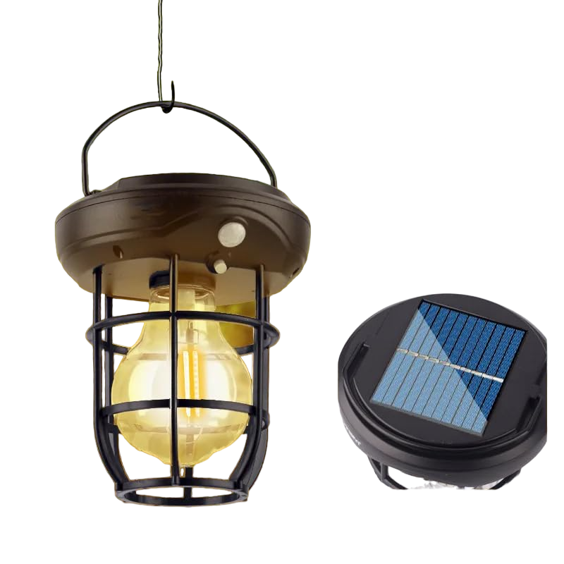 Portable Hanging Solar Wall Light for Outdoor Use