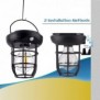 Portable Hanging Solar Wall Light for Outdoor Use