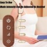 Back massager with heat