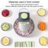 Multifunctional vegetable cutter