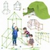 Kit de blocs de Construction pour enfants, château 3D multicolore