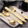 24-piece stainless steel cutlery