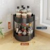 Round spice rack, 360 degree rotating