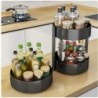 Round spice rack, 360 degree rotating