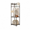 Piece Multifunctional Freestanding Coat Rack with Corner Hanger, Bedroom Organizer and Shoe Storage