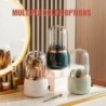 360° Rotating Makeup Brush Organizer with Dust Cover