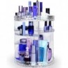 360 Degree Rotating Adjustable Multifunction Acrylic Makeup Organizer