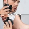 men's electric shaver rechargeable electric shaver 5 heads