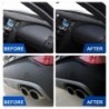 Leather and plastic renovation paste for cars