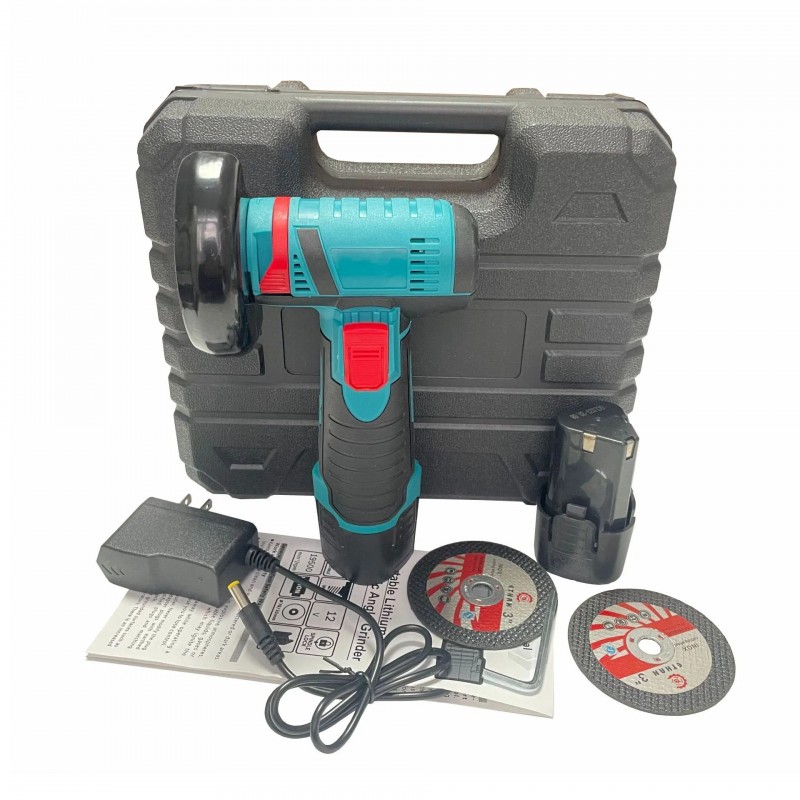 12V Cordless Mini Portable Electric Angle Grinder