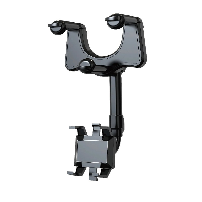 Universal 360 Rotating Car Phone Holder for Rearview Mirror