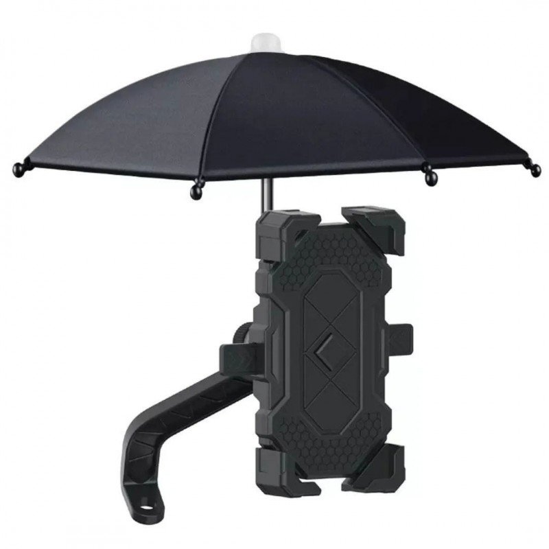 Support de téléphone portable, support de parapluie de téléphone portable sur le guidon