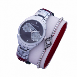 Brasly Women's Watch and Bracelet Set