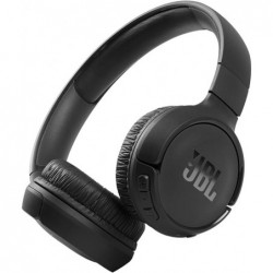 JBL Tune 510BT: سماعات رأس لاسلكية فوق الأذن مع صوت Purebass - أسود