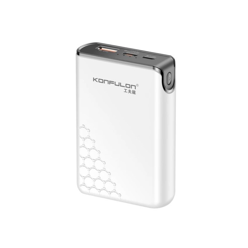 KONFULON grande capacité 10000 mAh batterie externe PD 20 W charge rapide PowerBank 10000 mAh USB