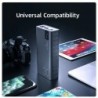 30000mAh 18W Power Bank Large Capacity Charger LCD Display Portable Auxiliary External Battery