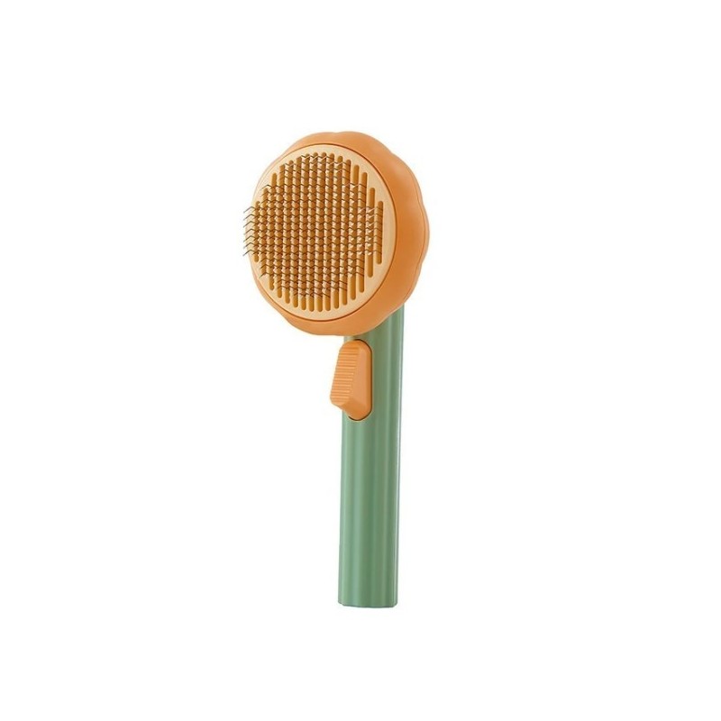 Brosse pour animaux de compagnie, Brosse de toilettage autonettoyante pour chats et chiens