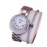 Pack for women consisting of hour stainless steel bracelet