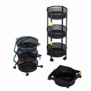 Rolling Storage Cart, Multipurpose 3 Tier Organizer