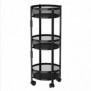 Rolling Storage Cart, Multipurpose 3 Tier Organizer