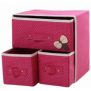 Foldable Non-Woven Fabric Storage Boxes with Label Holders