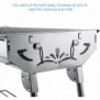 Charcoal Grill, Foldable and Portable, Small Lightweight Grill for Outdoor Picnics, Camping, Garden Cooking