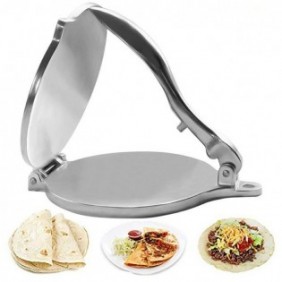 Machine à tortilla et Tacos pliable, Presse à viande Machine pour étaler la pâte