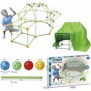 88 Pieces DIY Tent Toy, Kids Fortress Toy, Fort Building Kits for Kids